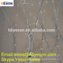 anping factory barbed wire fencing prices / weight barbed wire